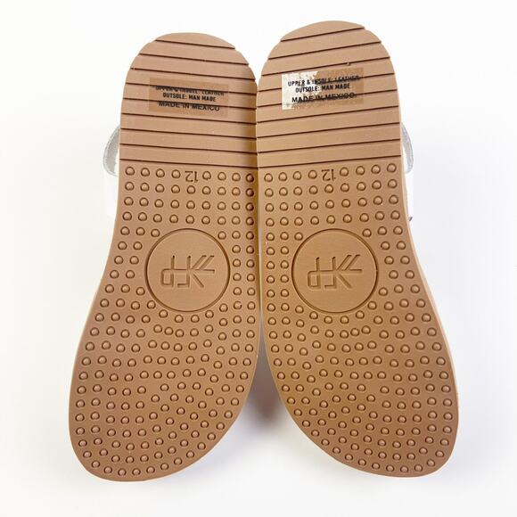 New! Freshly Picked White Patent Laguna Sandals 12 - Picture 4 of 5